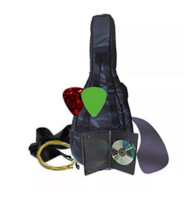 Guitarrra Clasica Miel en Super paquete todo incluido, curso en DVD