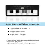 Casio, Teclado Portátil con Eliminador, CTK-3500
