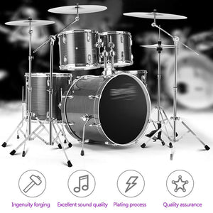 Instrumentos Musicales Baterías y Percusiones Batería Profesional Tambores De Gradación Tambor Principiante Batería De Jazz De Los Niños Adultos Tambor De Galvanoplastia De La Cavidad De Madera Mixta