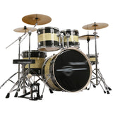 Baterías y Percusiones Tambores Adultos De Autoaprendizaje De Los Niños Tambores De Jazz De Juego Profesional Tambor Set 5 Tambores 4 Platillos Partido Instrumentos Partido De Los Niños Juguetes
