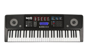 RockJam Teclado Eléctrico con Soporte, Taburete, Pedal y Audífonos