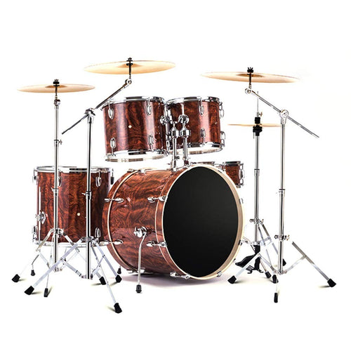 Instrumentos Musicales Baterías y Percusiones Batería Profesional Tambores De Gradación Tambor Principiante Batería De Jazz De Los Niños Adultos Tambor De Galvanoplastia De La Cavidad De Madera Mixta