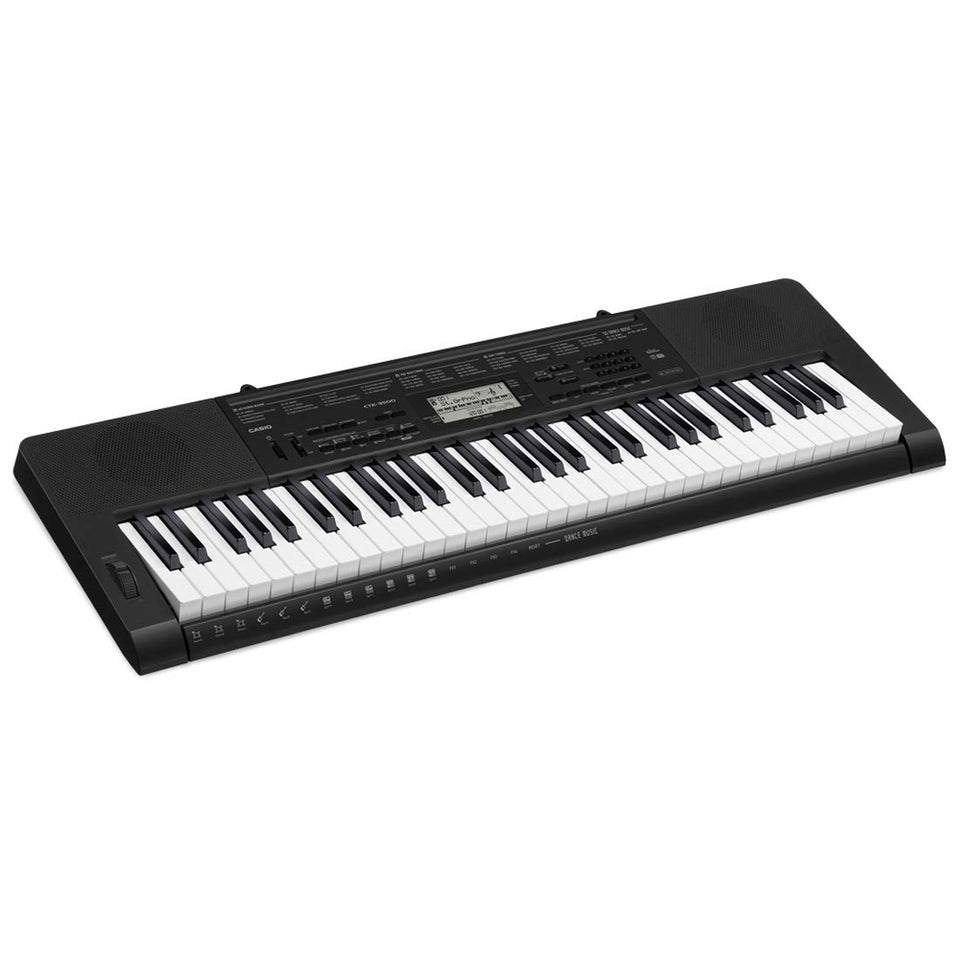 Casio, Teclado Portátil con Eliminador, CTK-3500