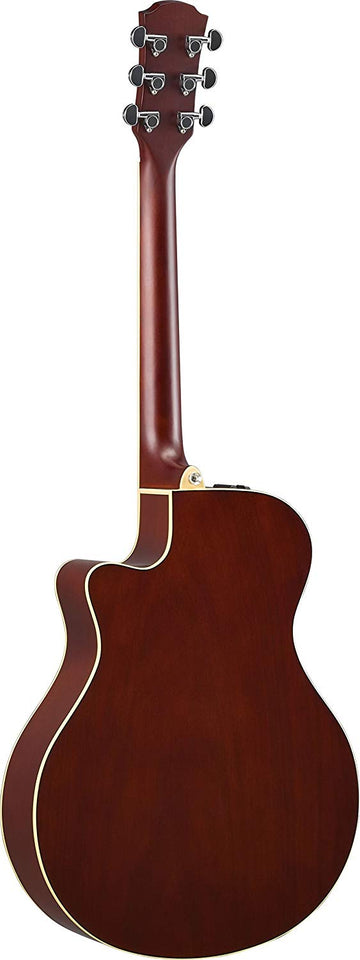 Yamaha APX600NT Cuerpo Delgado Guitarra Acoustic-Electric, Thin Body, color Natural