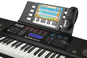 RockJam Teclado Eléctrico con Soporte, Taburete, Pedal y Audífonos