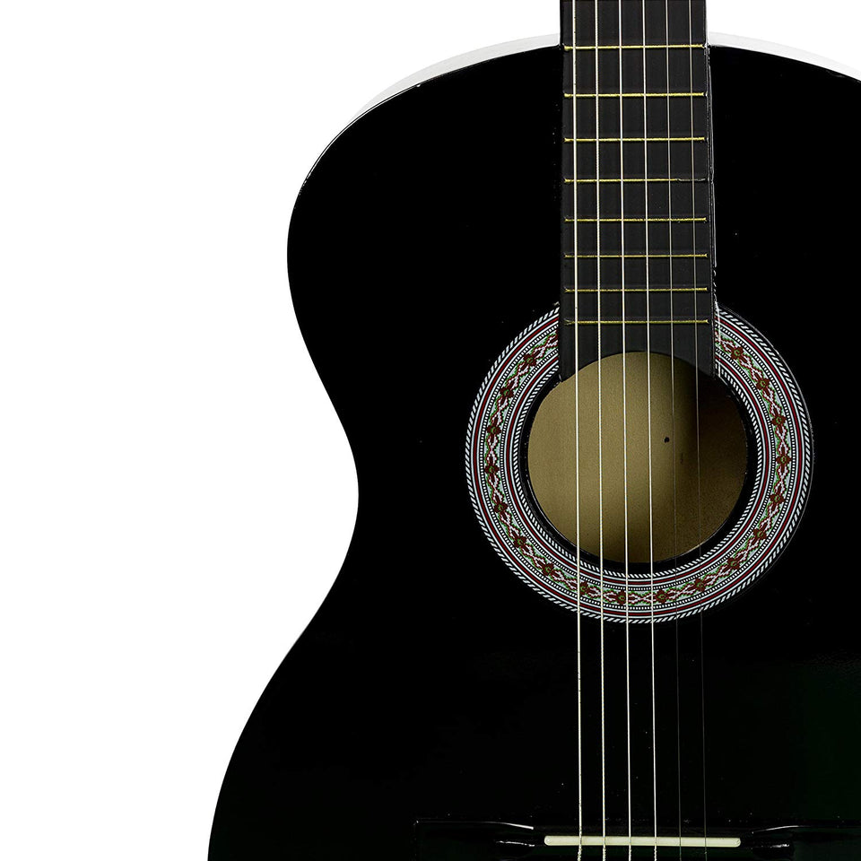 Martin Smith - Paquete de guitarra acústica, Negro, Negro
