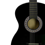 Martin Smith - Paquete de guitarra acústica, Negro, Negro