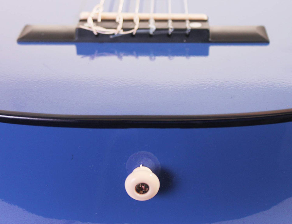 Music Alley MA-51 Music Alley 1/2 Tamaño 76,2 cm Junior – Guitarra clásica, color azul