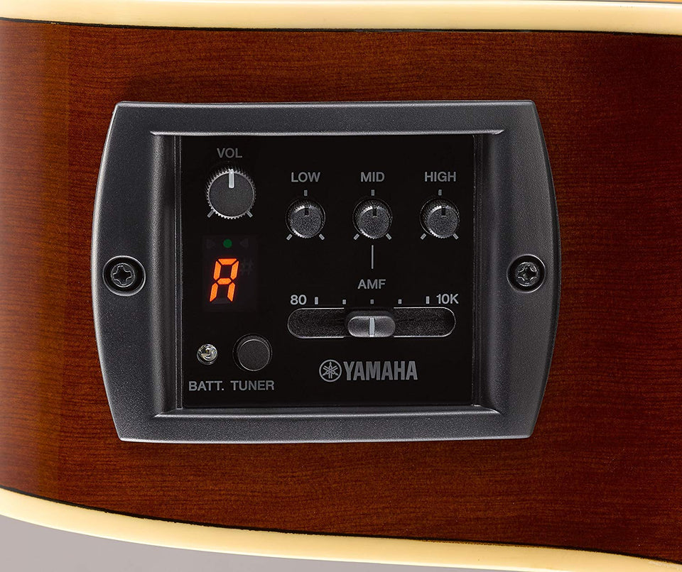 Yamaha APX600NT Cuerpo Delgado Guitarra Acoustic-Electric, Thin Body, color Natural